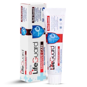 خمیر دندان حساس (Red Guard) برند لایف گارد با حجم 120 گرم