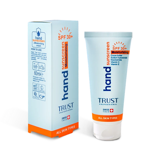 کرم تخصصی دست ضدآفتاب و آبرسان +SPF30 بیرنگ تراست - Image 5